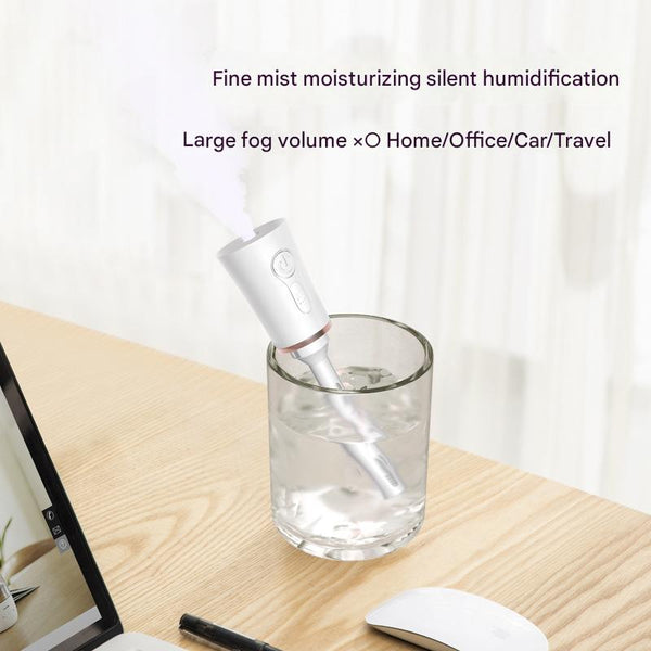 2 In 1 Cool Mist Humidifier And Facial Moisturizer Usb Rechargeable Portable Nano Sprayer Facial Cleansing Devices