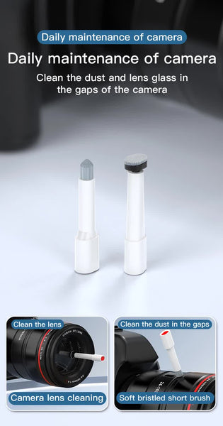 White 22 In 1 Electronics Cleaning Kit For Keyboards Airpods Laptops Cell Phones Cameras Cleaning Equipment & Kits