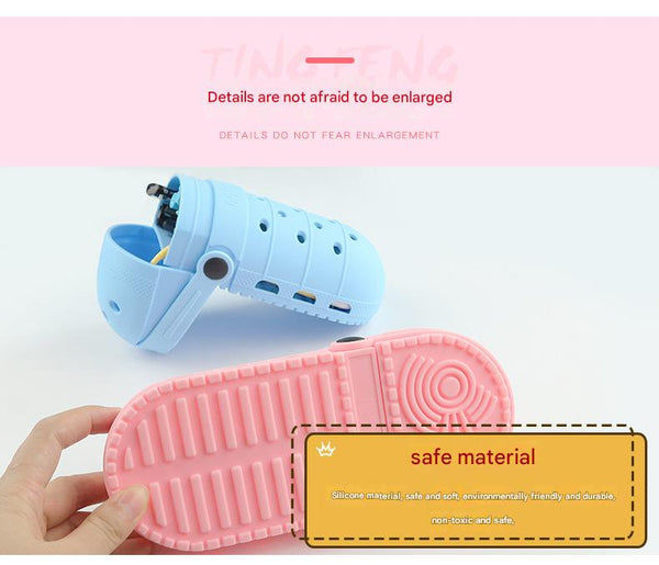 2 Pcs Pink Cute Clog Shaped Pen Holder For Desk Organization Pen Holders