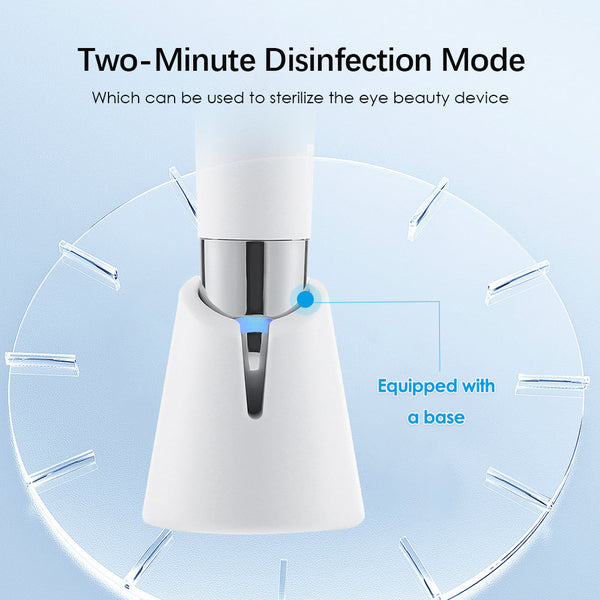 Rechargeable Eye Care Pen With Sterilizing Base 3 Color Phototherapy Heat & Vibration Other Health Care