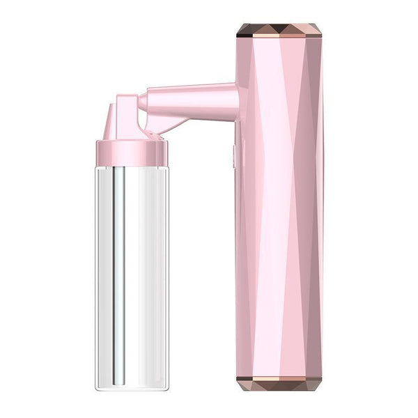 Pink Rechargeable Facial Oxygen Sprayer Home Use Nano Mist Beauty Tool Facial Cleansing Devices