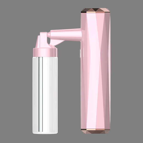 Pink Rechargeable Facial Oxygen Sprayer Home Use Nano Mist Beauty Tool Facial Cleansing Devices