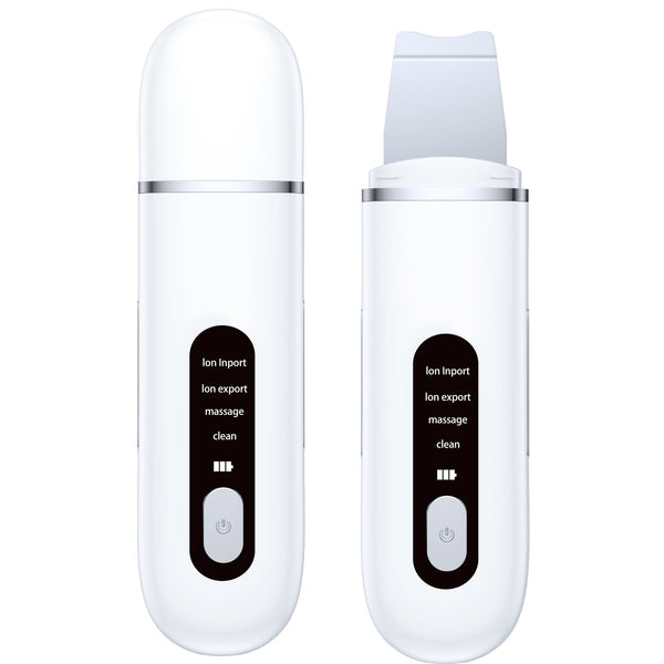 Rechargeable Ultrasonic Facial Spatula Deep Pore Cleanser & Exfoliator Facial Cleansing Devices