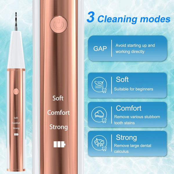 Ultrasonic Dental Scaler Kit Home Use Teeth Cleaner & Tartar Remover Dental Instruments