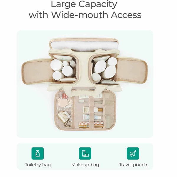 Large Capacity Travel Toiletry Bag For Women Organize With Ease Dry Bags