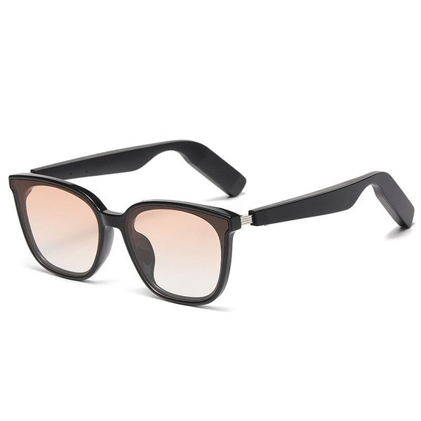 Blush Lenses Fashion Bluetooth Music Uv Protection Eyewear With Speakers Sunglasses