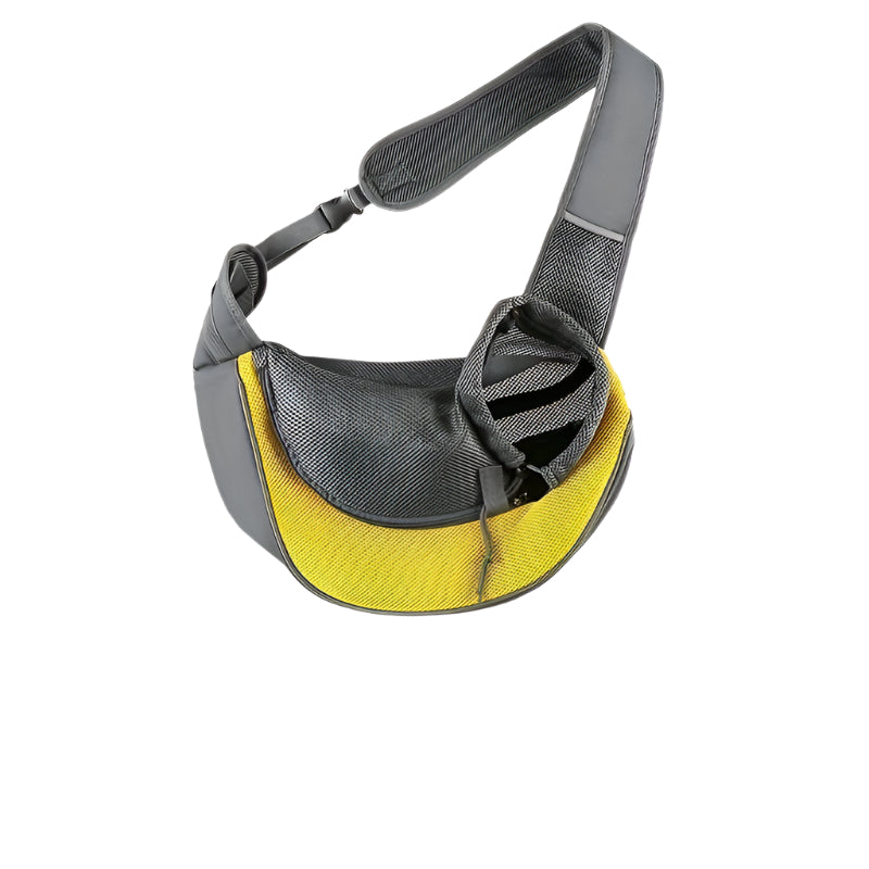 Yellow Oxford Fabric Pet Carrier For Cats And Puppies Size Large Small Animal Supplies