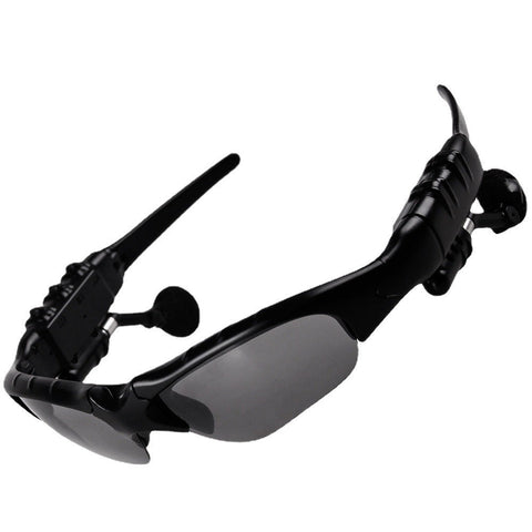 Black Bluetooth Sunglasses With Wireless Earbuds For Music And Calls Sunglasses Accessories