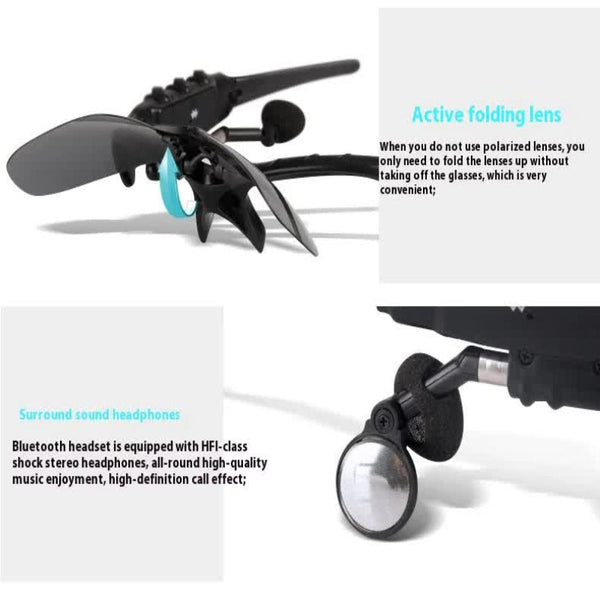 Yellow Bluetooth Sunglasses With Wireless Earbuds For Music And Calls Sunglasses Accessories