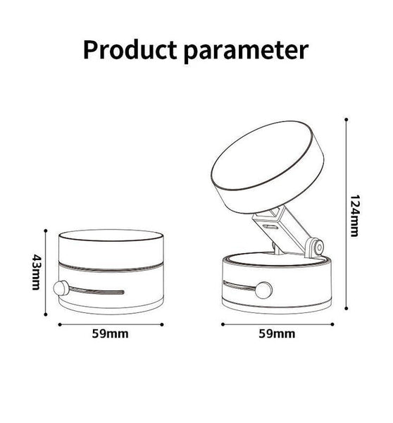 White Foldable Vacuum Suction Phone Stand For Navigation And Calls Mounts & Holders