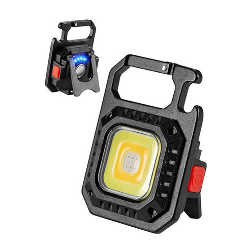 2 Pcs Rectangle Mini Flashlight For Outdoor And Self Defense Use Flashlights