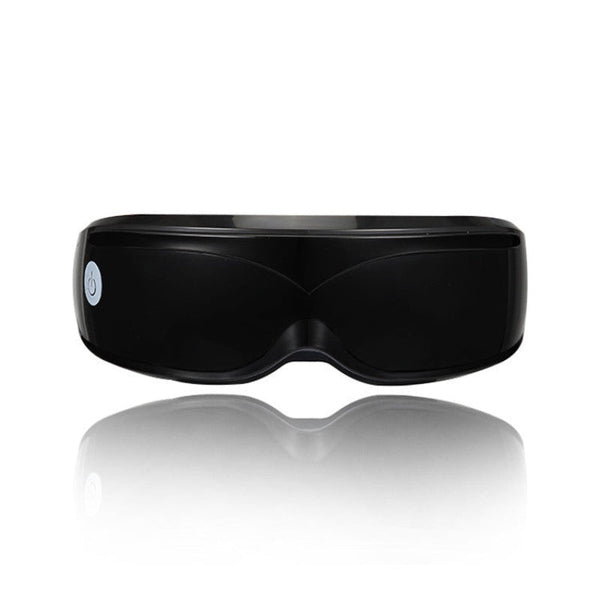 Black Touch Control Rechargeable Heated Eye Massager For Daily Use Massagers