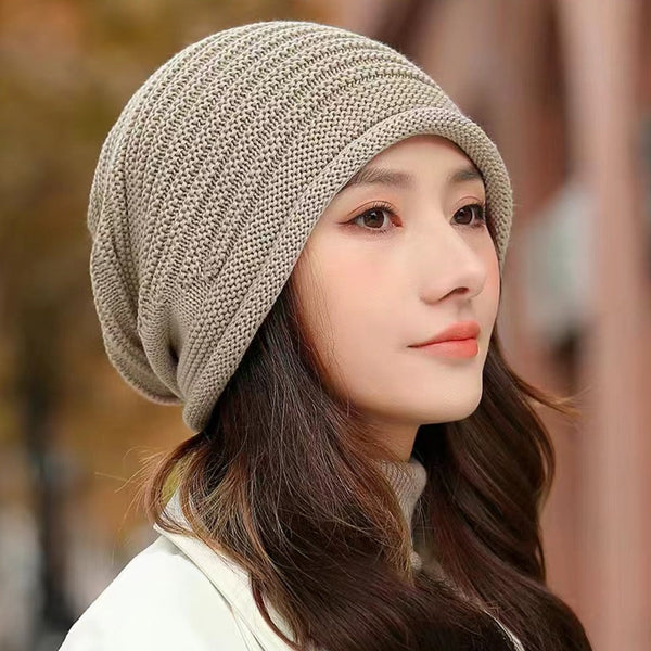 Black Warm & Stylish Women's Knitted Beanie (3 Pack) Perfect For Cold Weather Comfort Hats