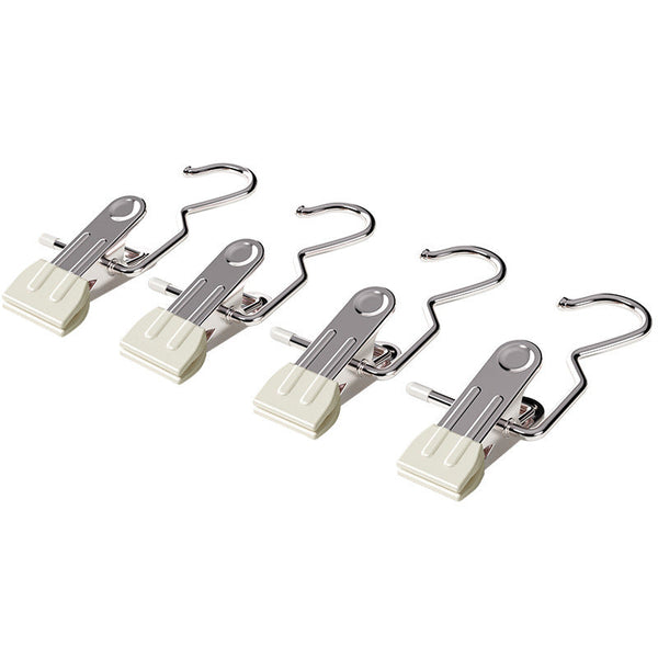 Pink Stainless Steel Hanging Clips (35 Pcs) Strong Grip For Pants Hats Socks Laundry Activewear Pants