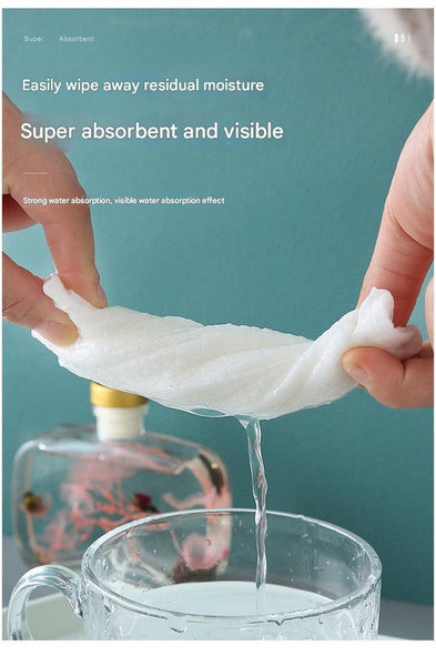 8 Packs (160 Total) Portable Cotton Compressed Towels Soft Absorbent Face Cleansing Cloths (Square Compression : 24X30cm) Towels & Washcloths