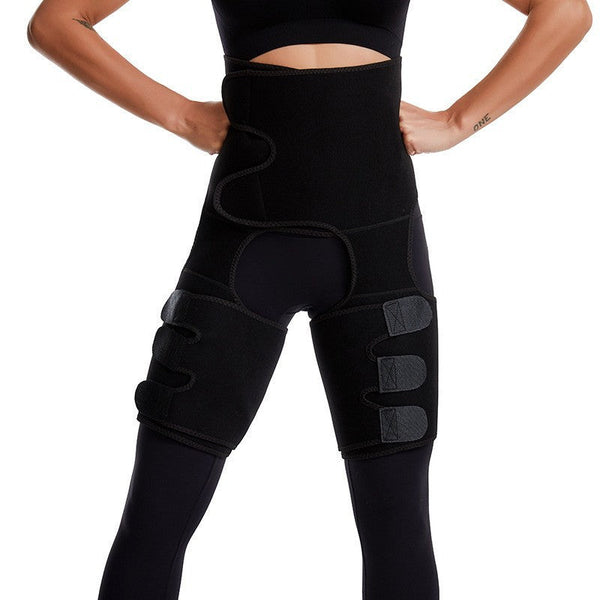 Pink Women's 3 In 1 Body Shaper: Waist Cincher Thigh Slimmer Glute Lifter Workout Gear (Size S/M) Shapewear