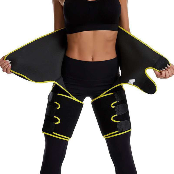 Pink Women's 3 In 1 Body Shaper: Waist Cincher Thigh Slimmer Glute Lifter Workout Gear (Size S/M) Shapewear