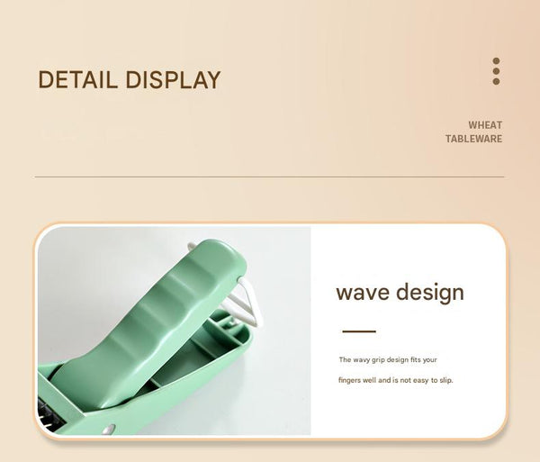 2 Pcs Green 5 Blade Fruit & Vegetable Slicer For Crinkle Cuts Kitchen Gadget Peelers & Slicers