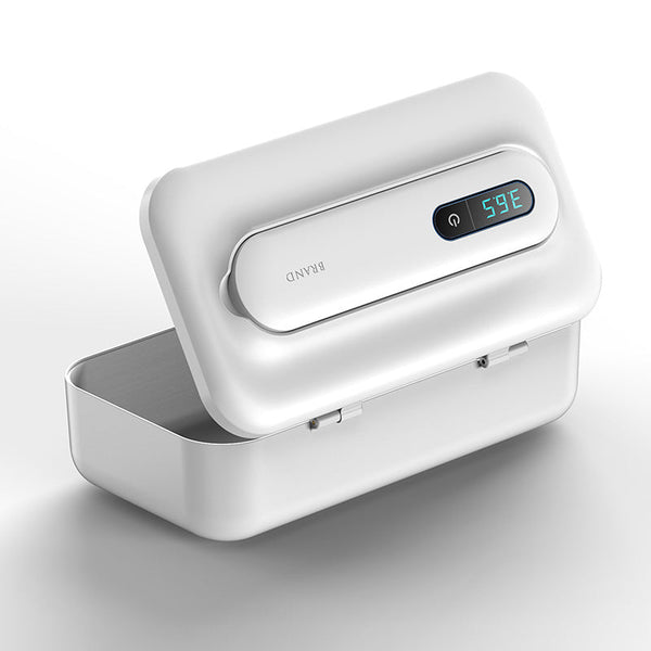 White 2 In 1 Uv Sterilizer Box & Detachable Wand For Phone Jewelry Masks Cleaning Products