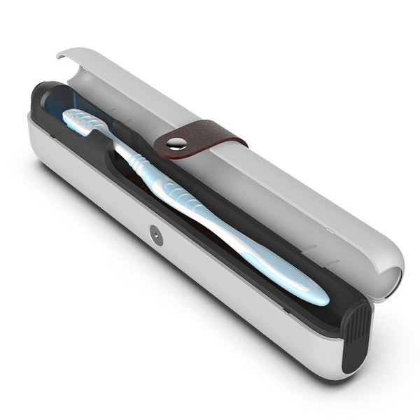 Travel Uvc Toothbrush Sanitizer Box Magnetic Closure Rechargeable Other Travel Accessories