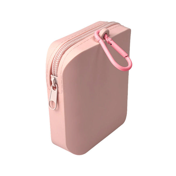 Black Silicone Dog Treat Pouch (Set Of 2) Waterproof Portable For Training & Walks Treat Bags