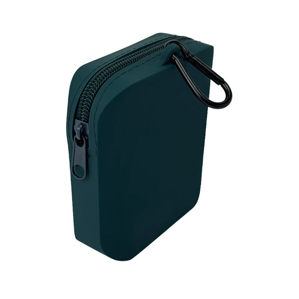 Black Silicone Dog Treat Pouch (Set Of 2) Waterproof Portable For Training & Walks Treat Bags