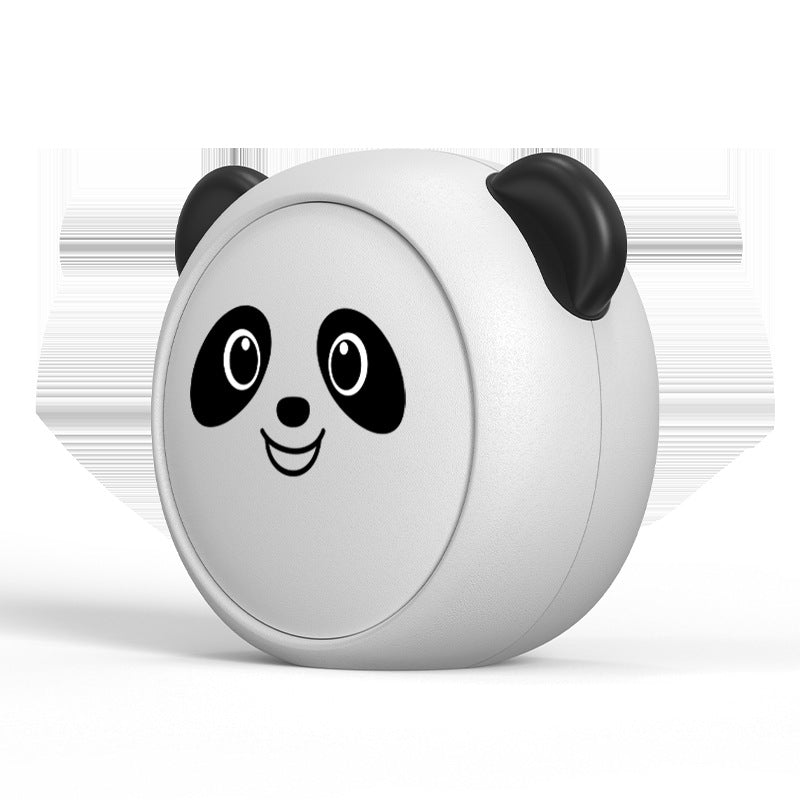 Cute Uv Toothbrush Sanitizer Holder Wall Mounted Portable For Travel (Black Ears Bear) Tumblers & Toothbrush Holders