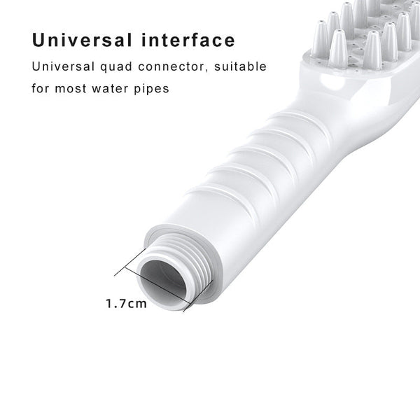 Handheld Pet Grooming Shower Sprayer With Comb Teeth Hose & Adapters Dog Grooming