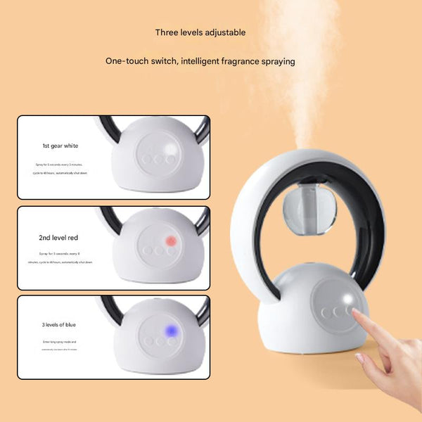 White Smart Mosquito Repeller & Humidifier 3 Modes Night Light Usb Quiet Operation Humidifiers