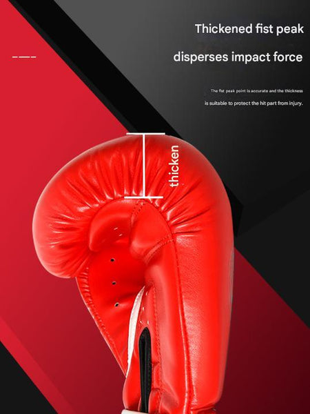 Blue And Silver Durable 10Oz Pu Leather Boxing Gloves Padded & Ventilated For Training Gloves Boxing