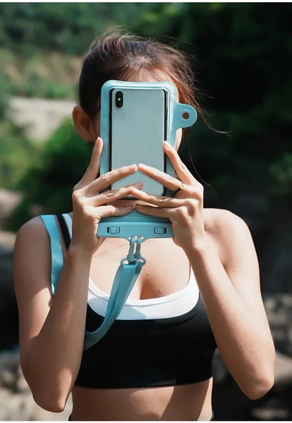 Mint Green 2 Pack Universal Ipx8 Waterproof Phone Pouch With Lanyard Touch Sensitive Case For Swimming & Outdoor Sports Other Mobile Accessories