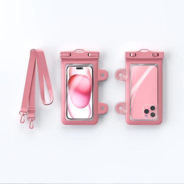 Mint Green 2 Pack Universal Ipx8 Waterproof Phone Pouch With Lanyard Touch Sensitive Case For Swimming & Outdoor Sports Other Mobile Accessories