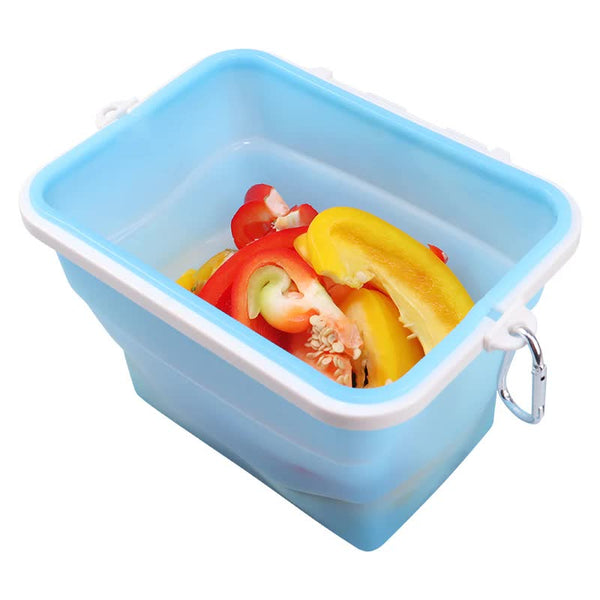 2 Pcs Pink Collapsible Silicone Food Storage Container Microwave & Freezer Safe Lunch Box Food Storage Containers