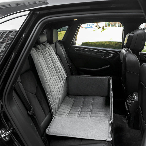 Black Waterproof Front Pet Car Seat Cover Non Slip Dog Booster Protector Mat Pet Transport