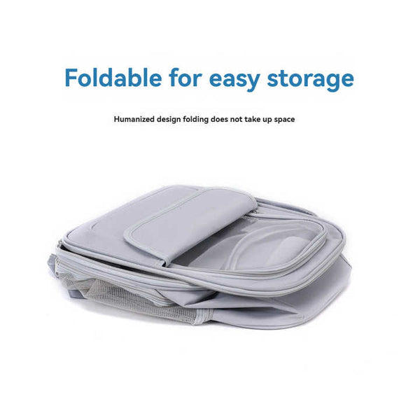 Elosung Beige And Pink Spacious Pet Carrier Backpack With Clear Window Comfortable Travel Bag For Cats Small Dogs Small Animal Supplies