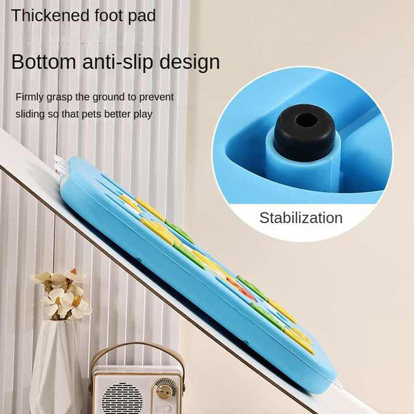 Pink Advanced Interactive Dog Puzzle Toy Multi Mechanism Treat Dispensing Slow Feeder For Mental Enrichment Dog Toys