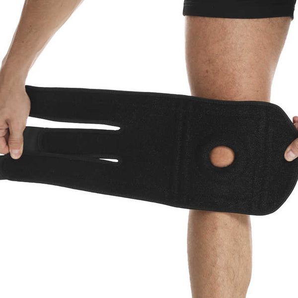 2 X Knee Braces Dual Spring Stabilizers Patella Gel Pad Non Slip Sports Running Hiking Blue Orthotics Braces & Sleeves