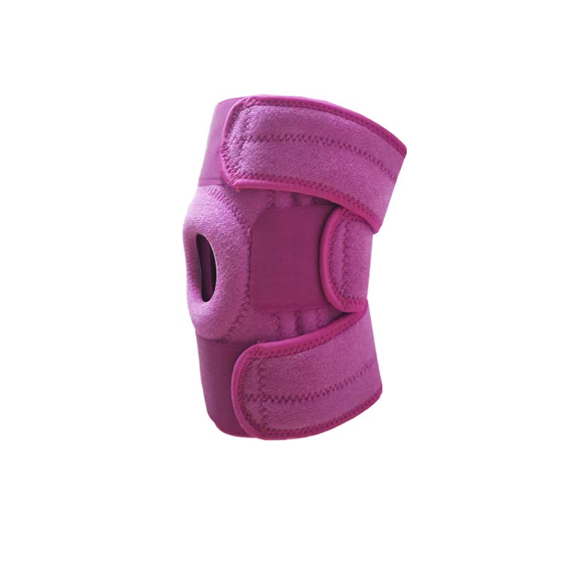 Pink Knee Brace Support (Pair) With Dual Spring Stabilizers & Patella Gel Pad Non Slip For Sports Running Hiking Orthotics Braces & Sleeves