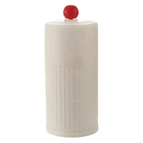 Beige Automatic Lifting Makeup Brush Holder Dustproof Desktop Organizer With Lid Compartments Makeup Bags & Cases