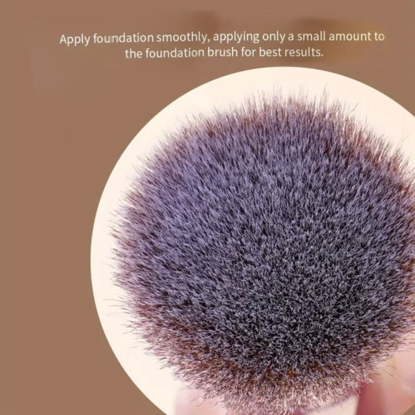 Pink And Glod Versatile 4Pc Dual Ended Makeup Brush Set Soft Synthetic Bristles For Foundation Blush Contour Concealer Brushes