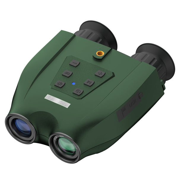 Green Professional Hd Digital Night Vision Binoculars 6X Optical Zoom Ir Illumination Record 2.5K Video & 48Mp Photos Binoculars & Monoculars