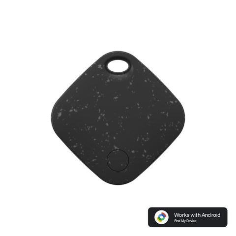 Black Smart Item Locator Tag For Android Google Find My Device Compatible Anti Lost Tracker Gps
