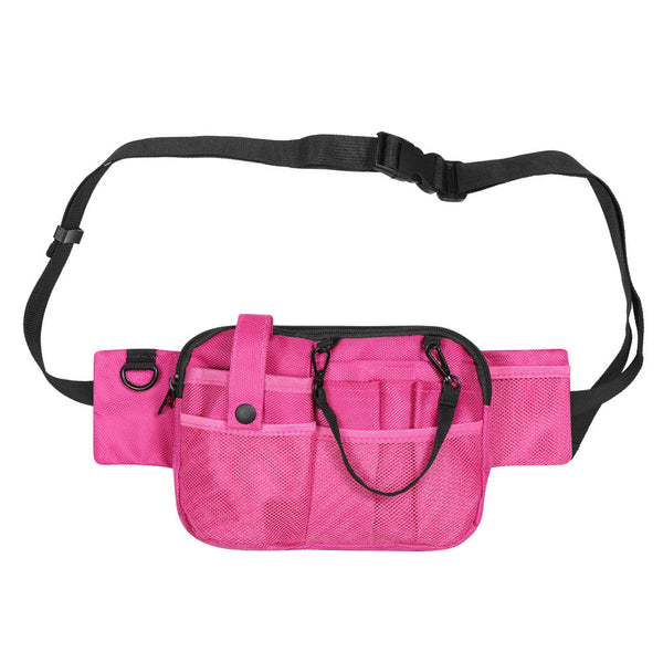 Pink Nurse Utility Belt Bag Multi Pocket Medical Organizer Waist Pack For Tools & Essentials Waist Packs & Bags