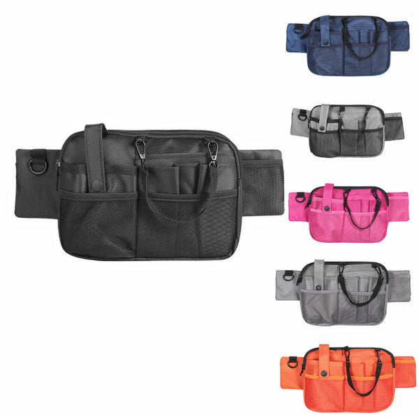 Pink Nurse Utility Belt Bag Multi Pocket Medical Organizer Waist Pack For Tools & Essentials Waist Packs & Bags