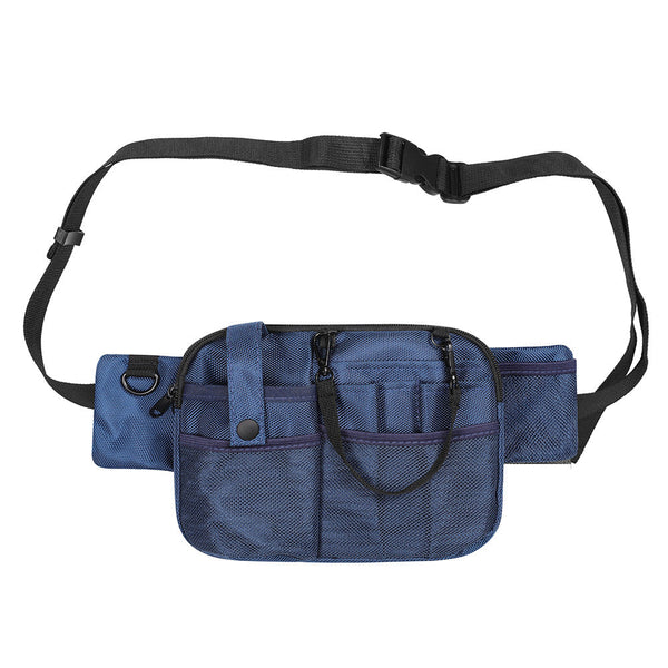 Dark Blue Nurse Utility Belt Bag Multi Pocket Medical Organizer Waist Pack For Tools & Essentials Waist Packs & Bags