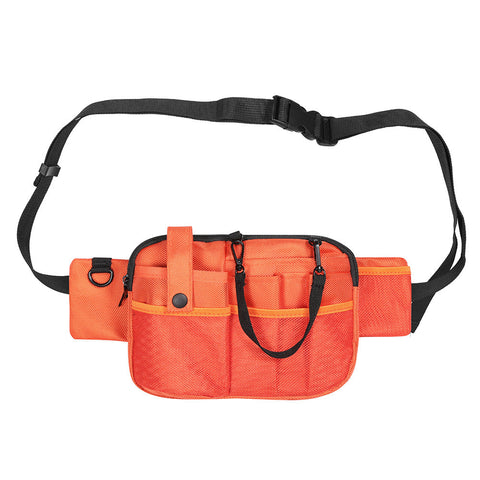 Orange Nurse Utility Belt Bag Multi Pocket Medical Organizer Waist Pack For Tools & Essentials Waist Packs & Bags