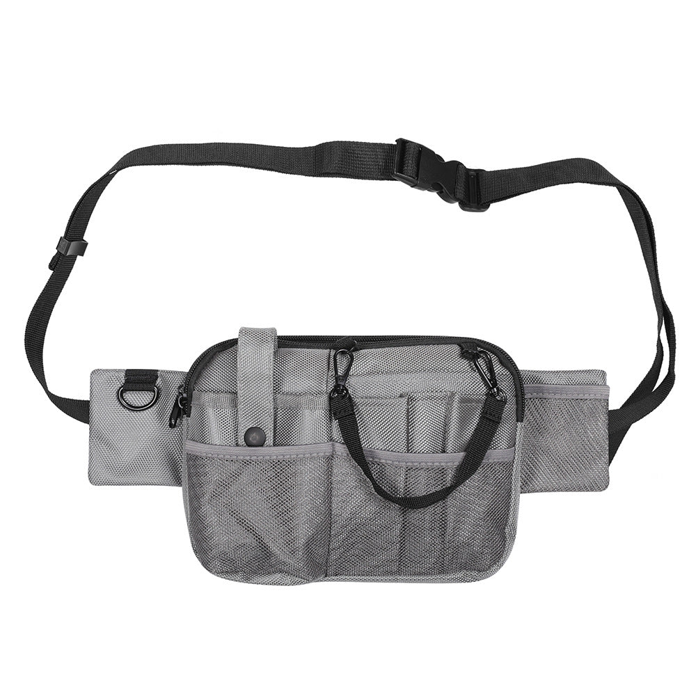 Grey Nurse Utility Belt Bag Multi Pocket Medical Organizer Waist Pack For Tools & Essentials Waist Packs & Bags