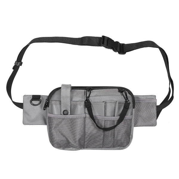 Grey Nurse Utility Belt Bag Multi Pocket Medical Organizer Waist Pack For Tools & Essentials Waist Packs & Bags