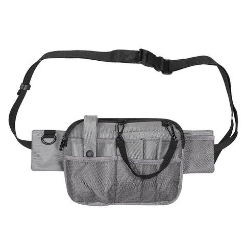 Grey Nurse Utility Belt Bag Multi Pocket Medical Organizer Waist Pack For Tools & Essentials Waist Packs & Bags