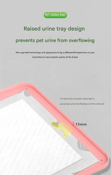 Grey Reusable Silicone Pet Pee Pad Holder Non Slip Training Tray With Spill Proof Edges For Dogs & Puppies(62Cm X 42Cm) Puppy Training Pads